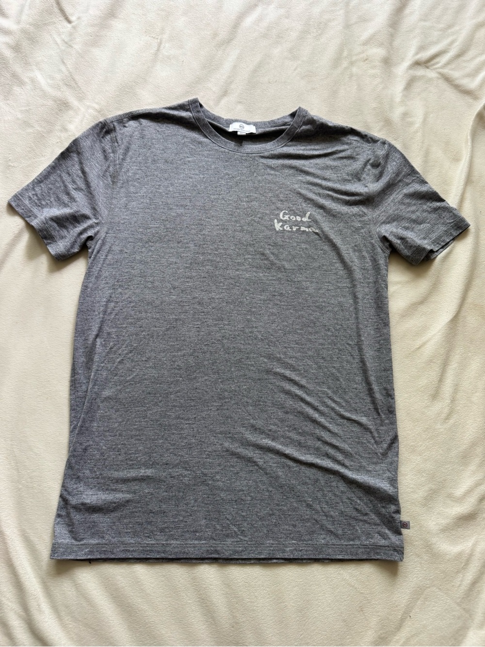Adriano Goldschmied good karma tee shirt